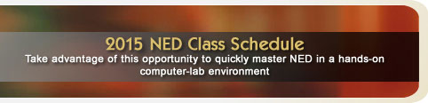 Winter 2011 NED Class Schedule