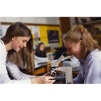 Teens with a microscope.JPG