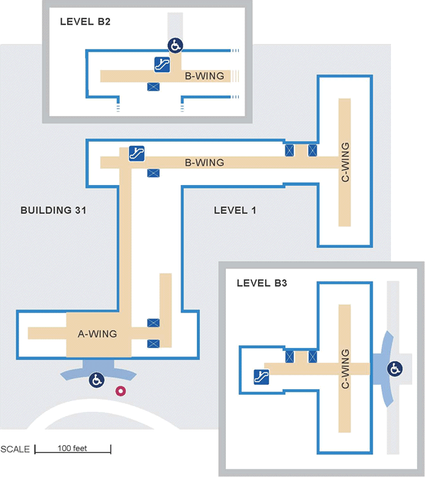 Detailed Accessibility Map Of Building 31