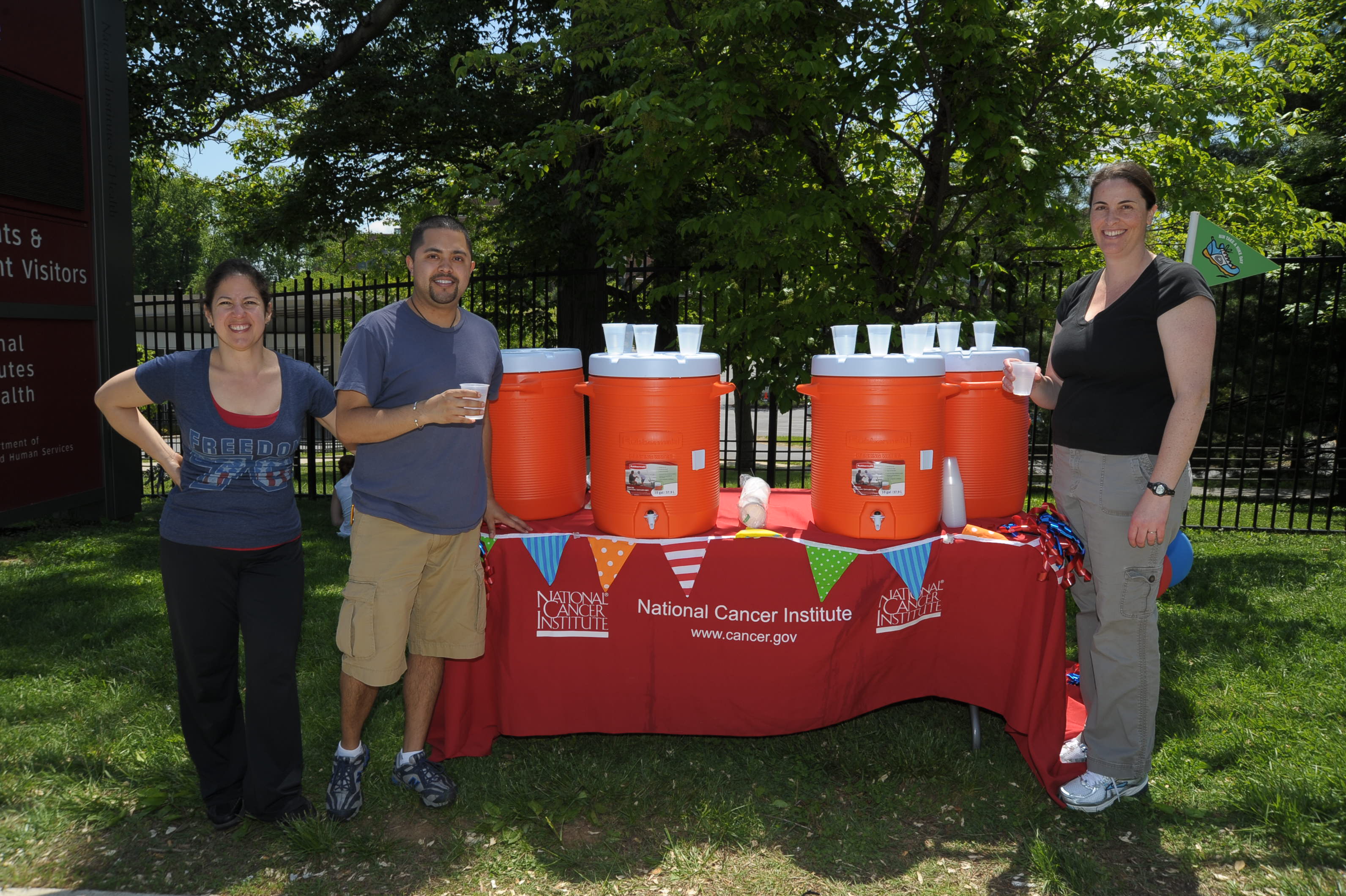Take a Hike Day water table Take a Hike Day water table