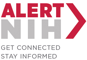 AlertNIH Logo. Slogan: Get Connected. Stay Informed.