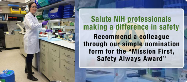 NIH Mission First, Safety Always